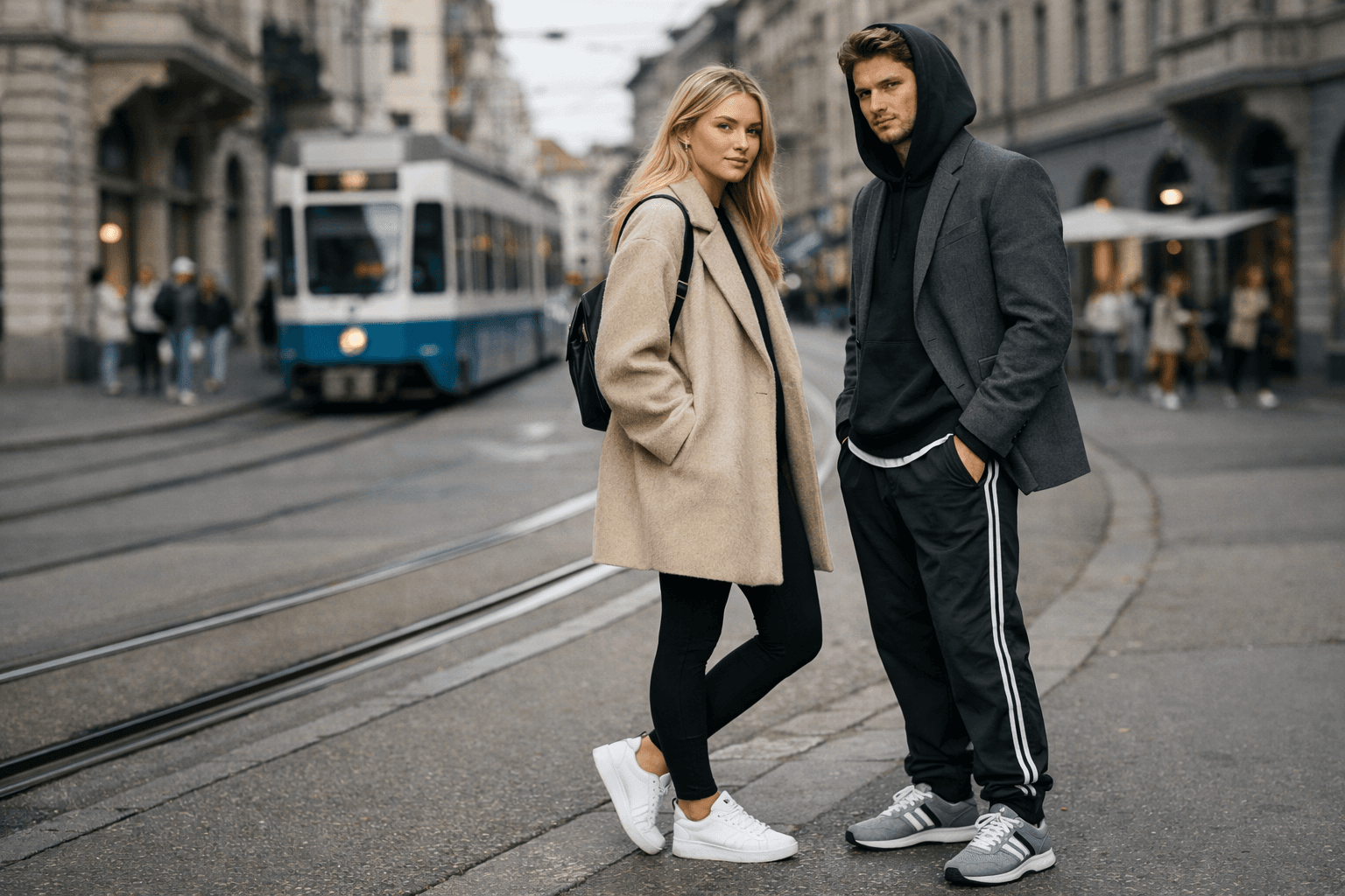 Athleisure stylen: Wie Leggings, Trackpants und Sneaker plötzlich alltagstauglich werden